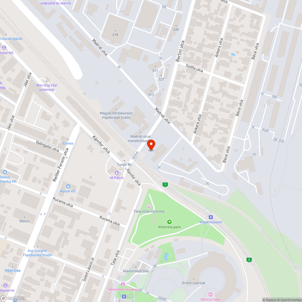 szemétkupac bejelentés helye