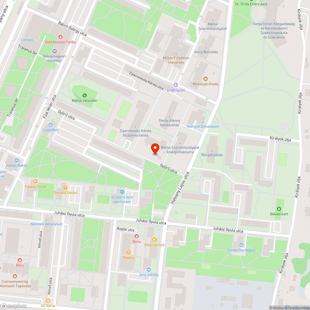 Fa támasztók bejelentés helye