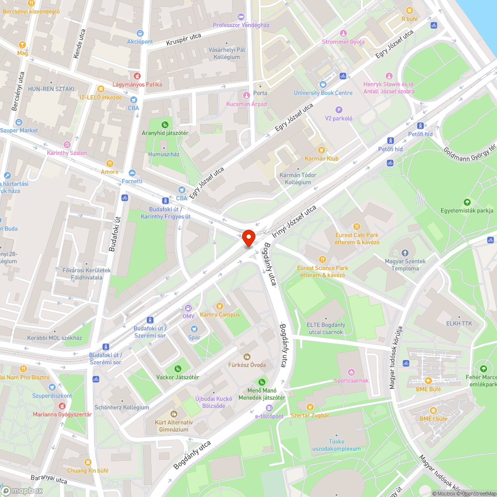 Felújítás után eltűnt bicklis felfestések bejelentés helye