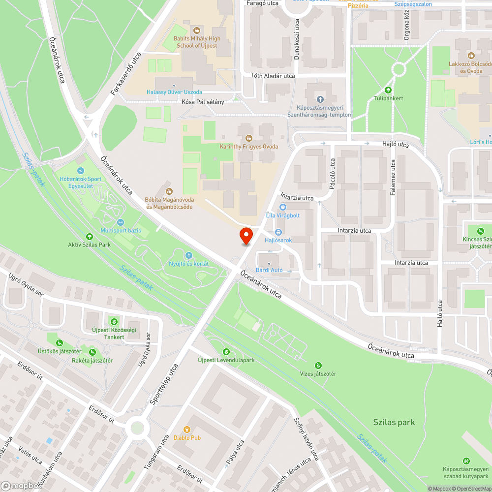 Hibás öntözőrendszer bejelentés helye