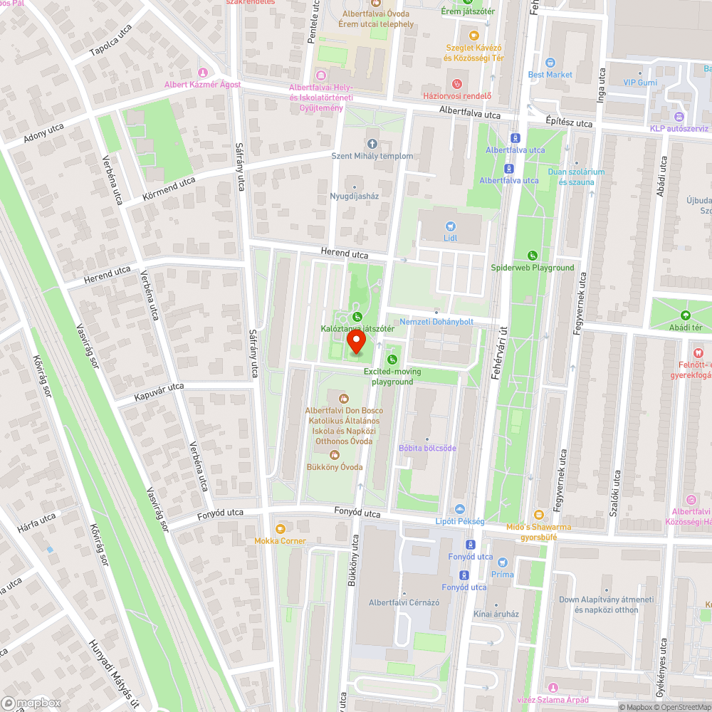 Kiègett köztèri lámpa bejelentés helye