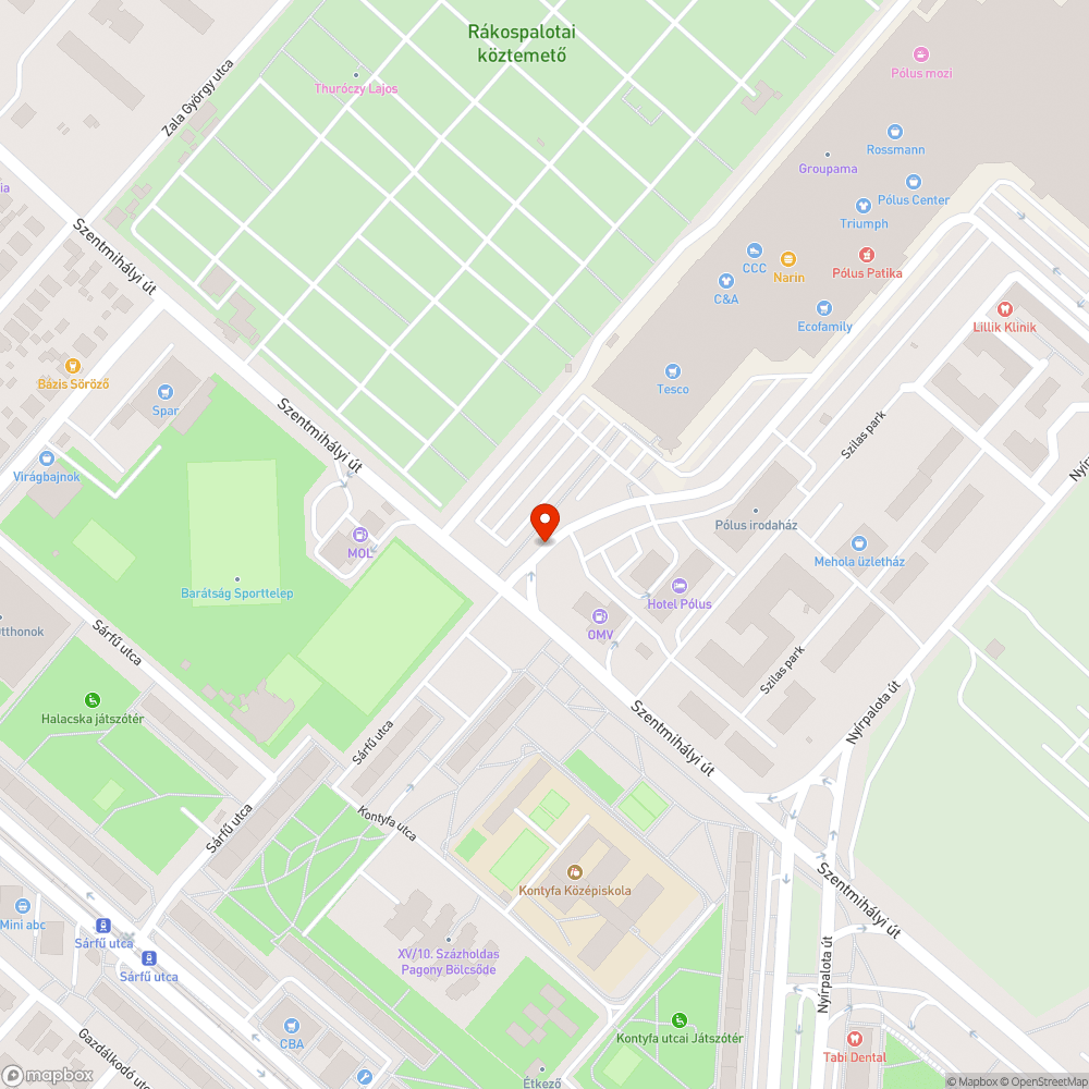 Kopott fedél bejelentés helye