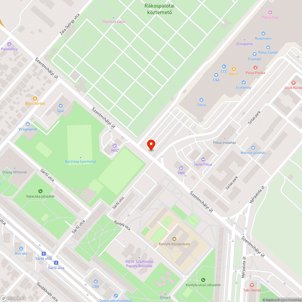 Rettenetesen rozsdás bejelentés helye