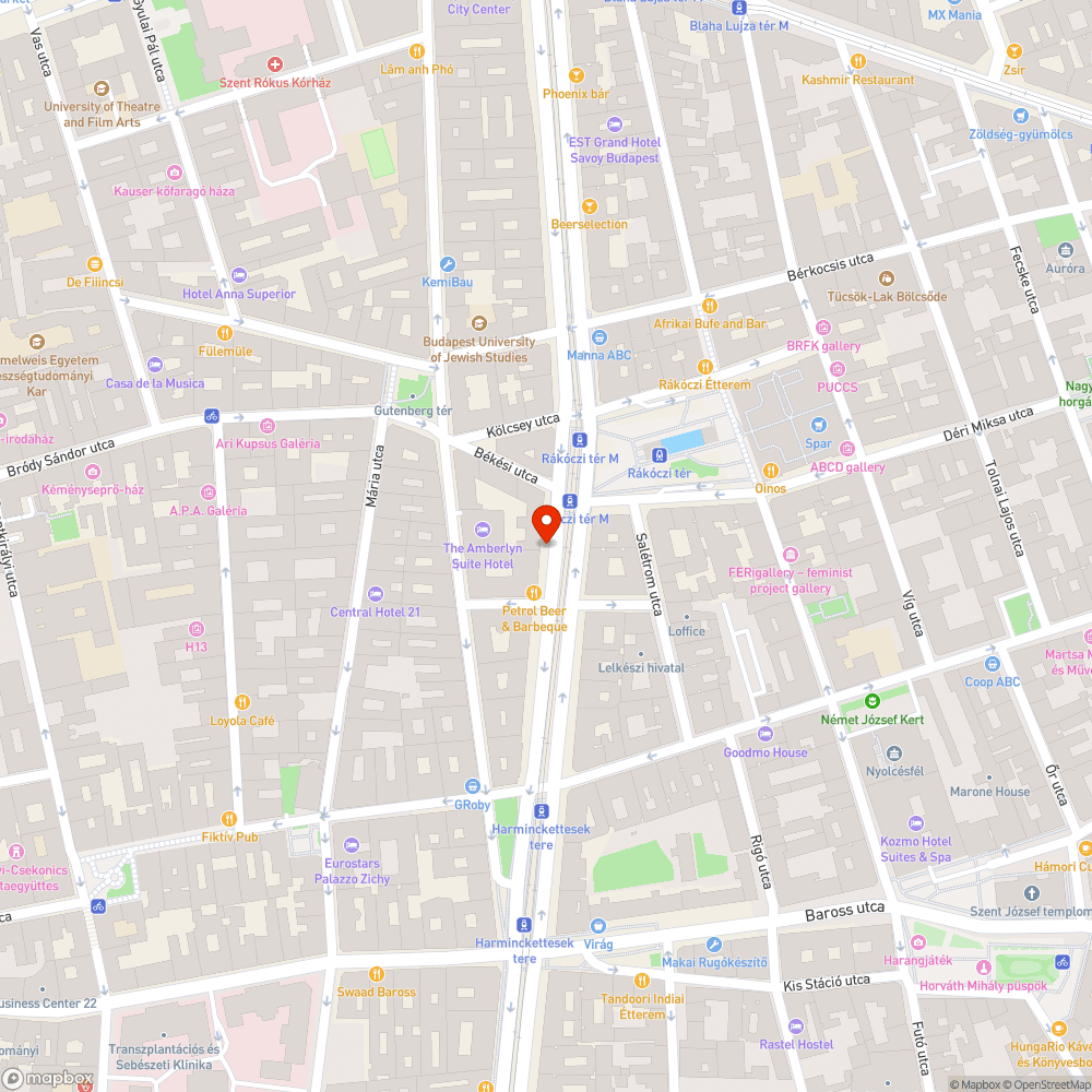 Balesetveszélyes tócsa bejelentés helye