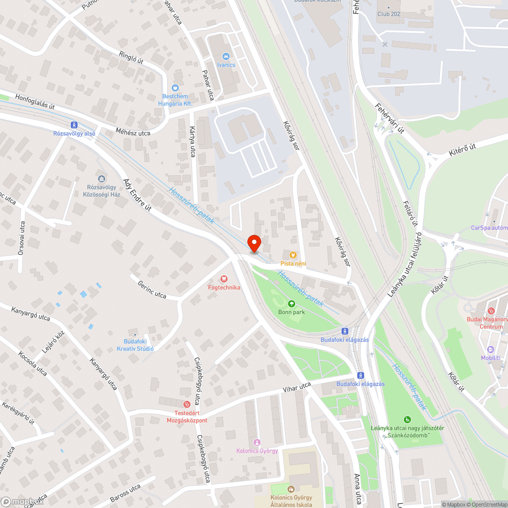 FKF zöld hulladékos zacskó a fűben bejelentés helye