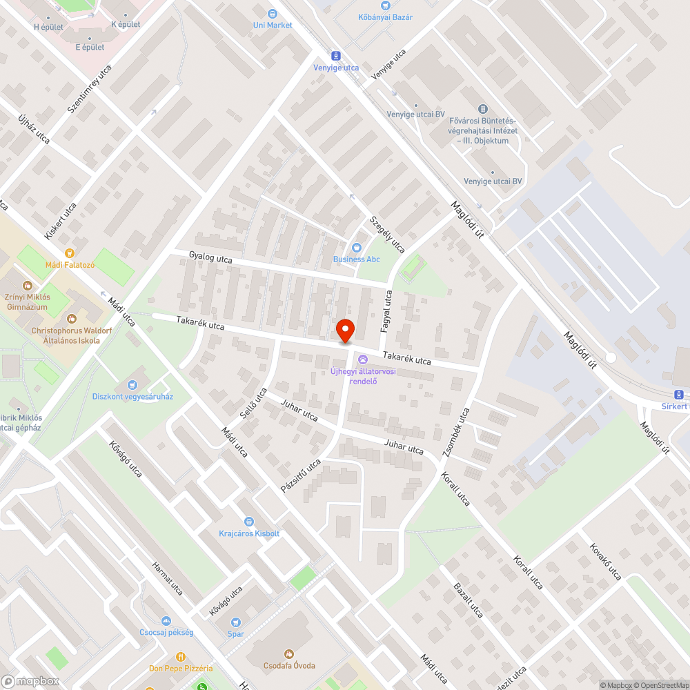 Nagyon rossz állapotú kisutca! bejelentés helye