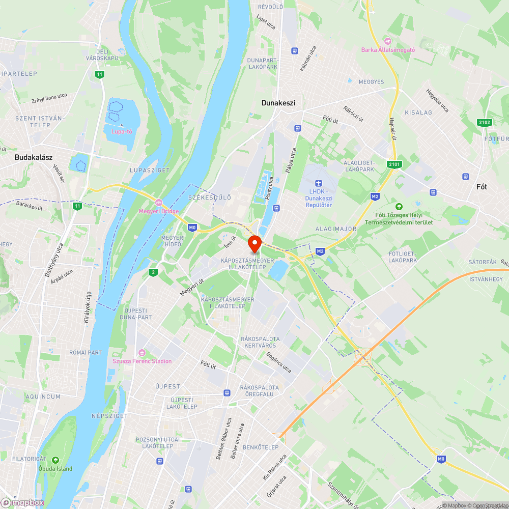 Kilátást zavaró, illegális (?) reklámtábla bejelentés helye