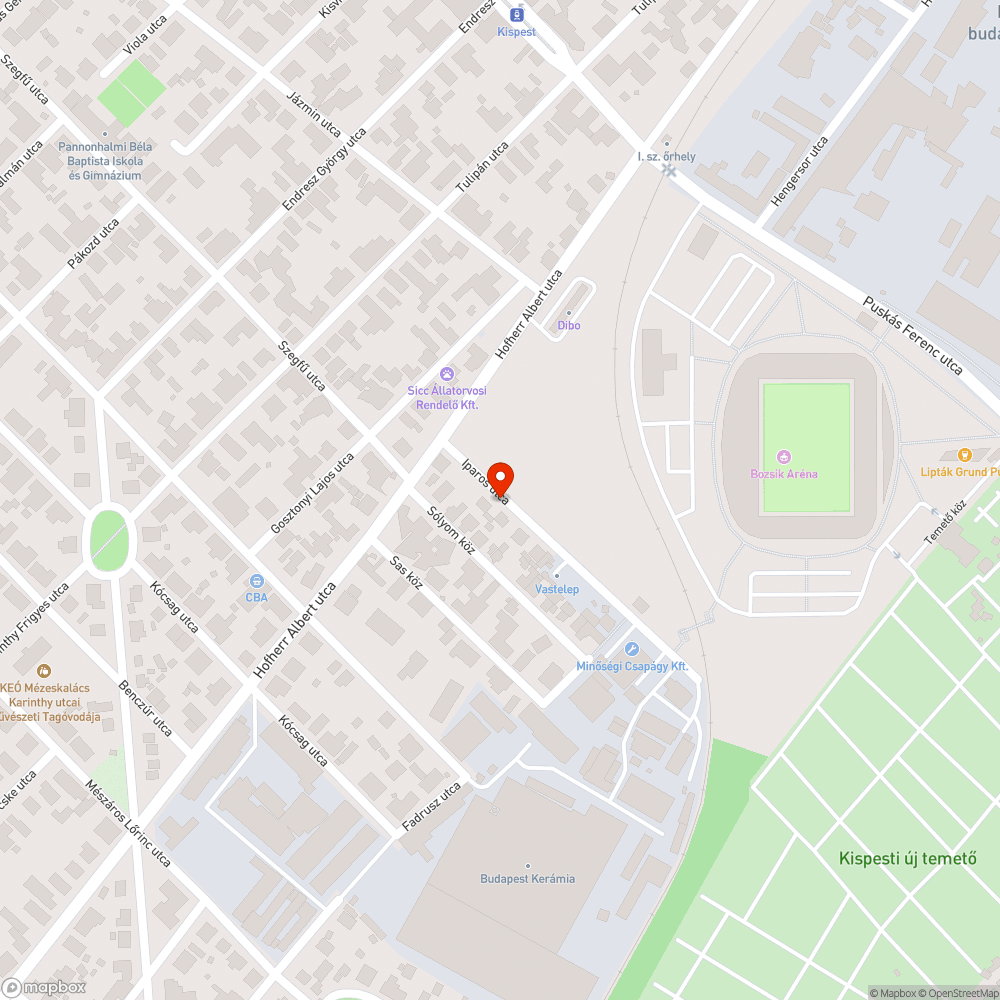 Rendszeres gyorsulási versenyek és gumiégetés bejelentés helye