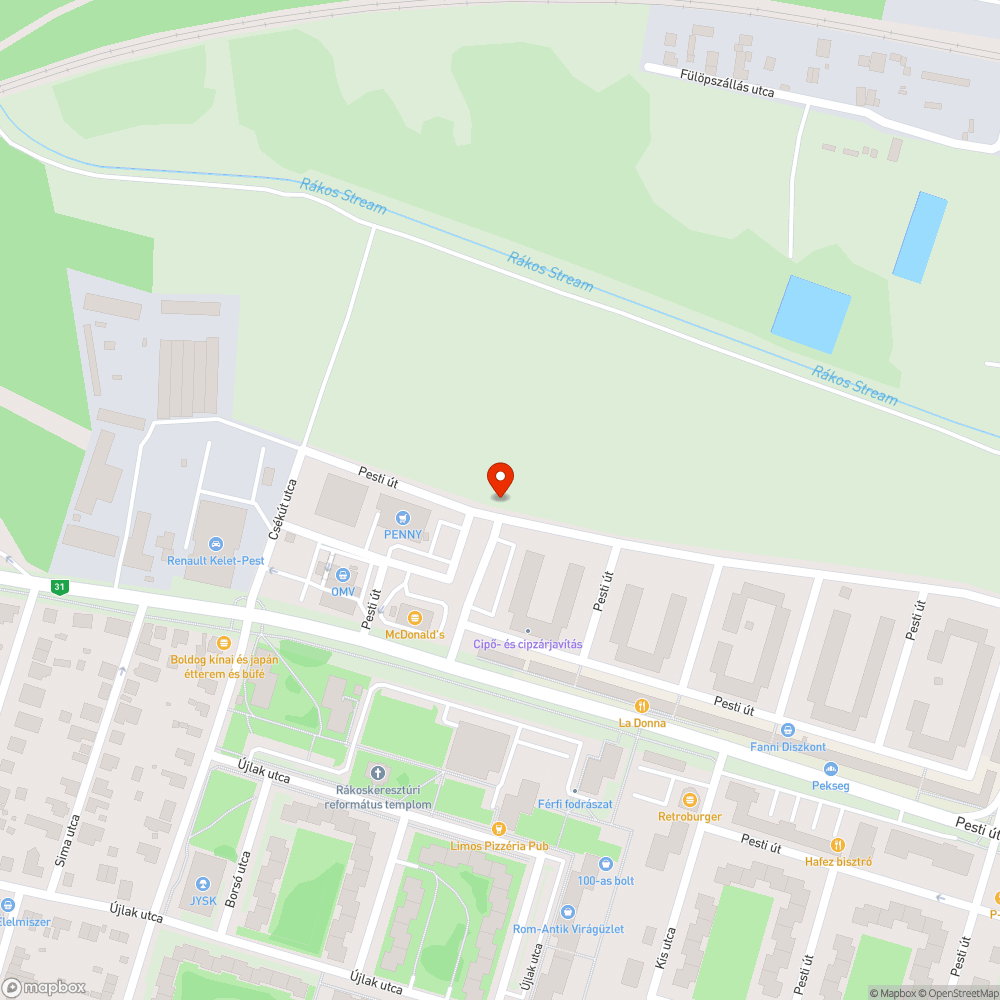 Brutál bejelentés helye