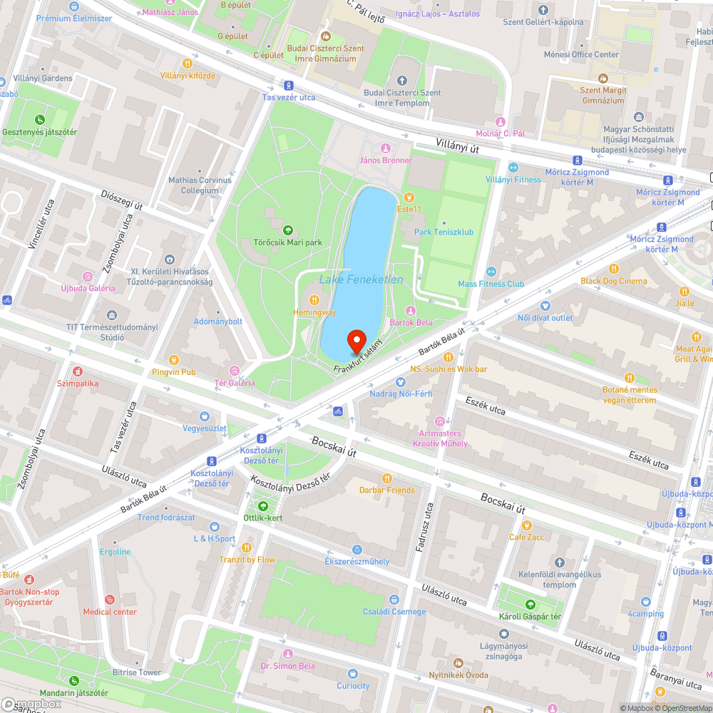 Kiszáradt fa bejelentés helye