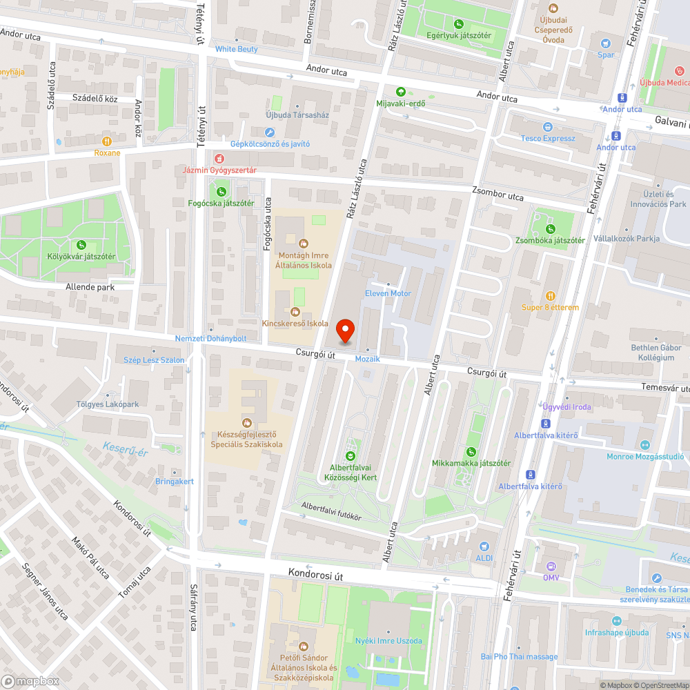 Otthagyott autó bejelentés helye