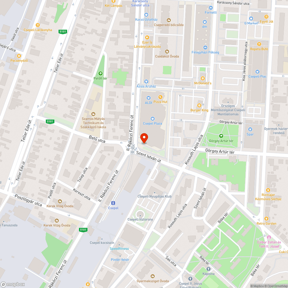 FKU 905 bejelentés helye