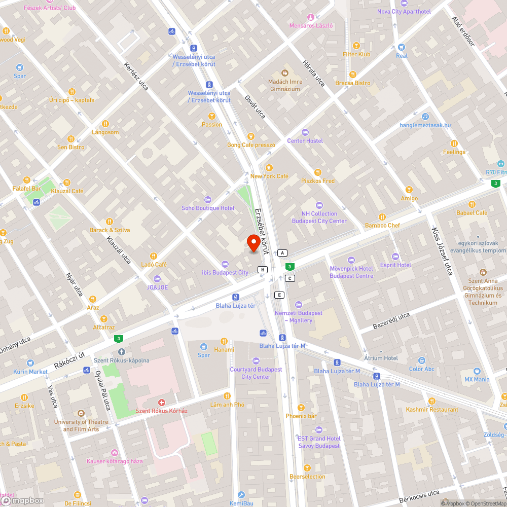 Ürülék a Blaha Lujza téren bejelentés helye