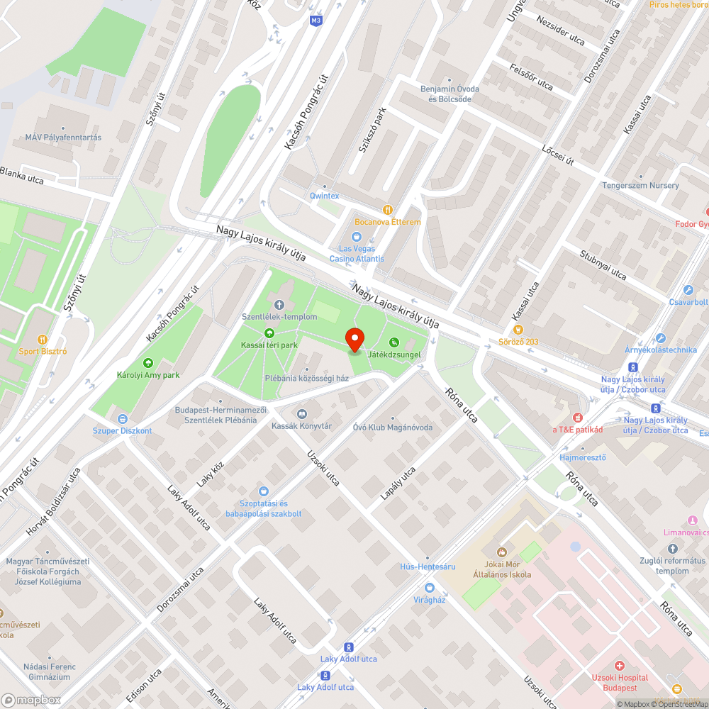 Kutyafuttató bejelentés helye