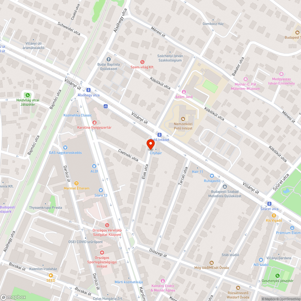 Zöldhulladék bejelentés helye