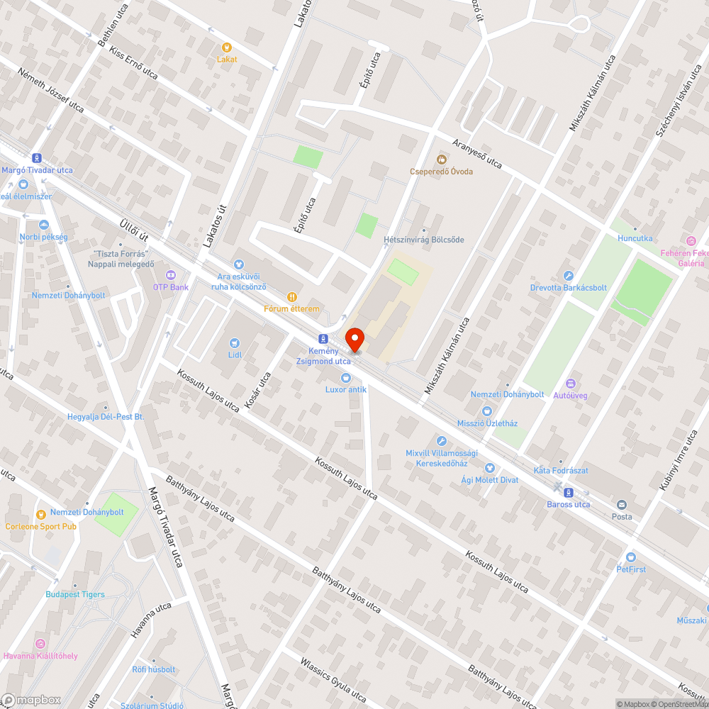 Nem működő nyomógomb általános iskola előtt bejelentés helye