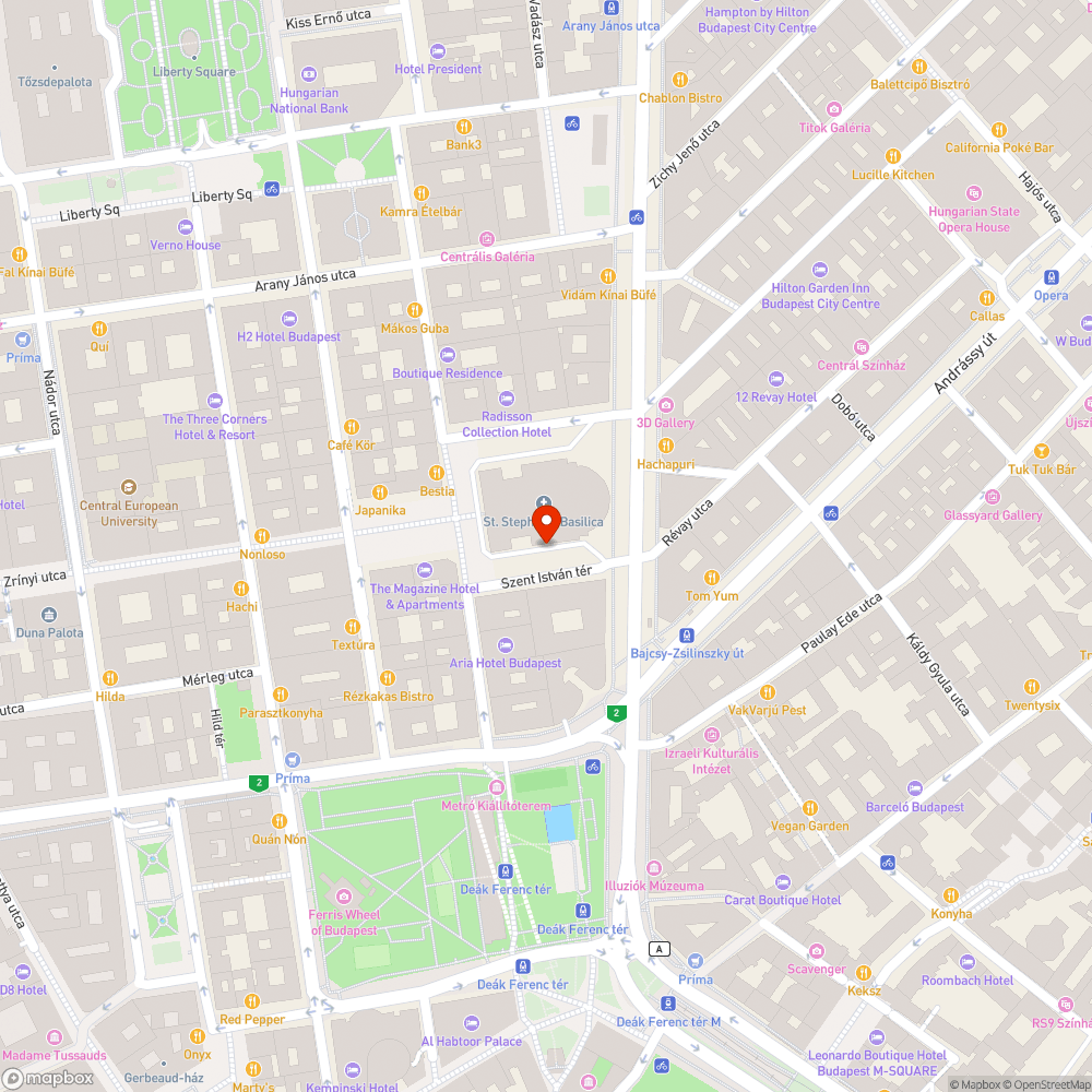 Hiányzó fák bejelentés helye