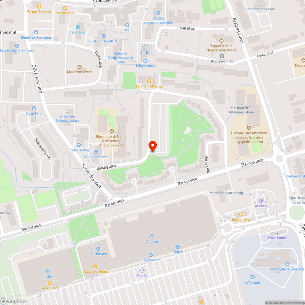 Hiányzó szemetes bejelentés helye