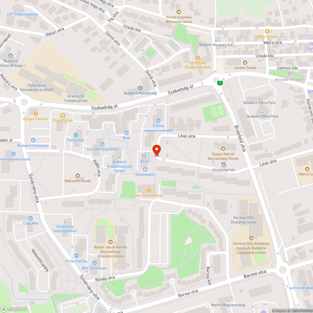 Megsüllyedt, töredezett járda bejelentés helye