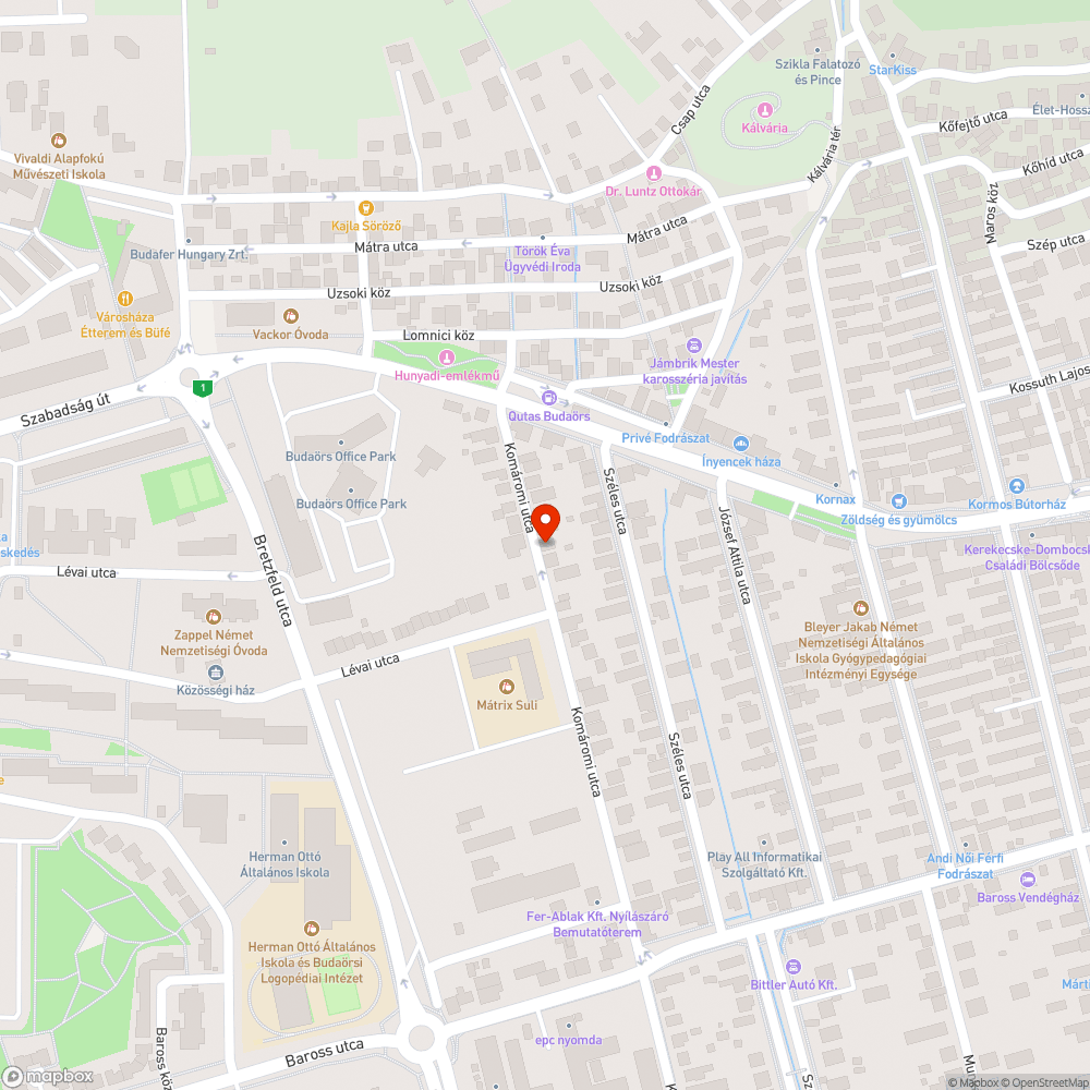 Rozsdás oszlop bejelentés helye