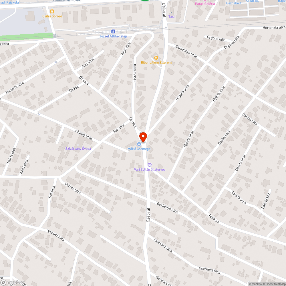 Elhanyagolt árok, járda bejelentés helye