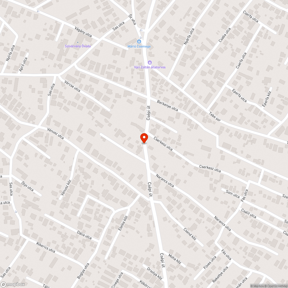 Hosszú részen magasra nőtt gaz és kavicsos út bejelentés helye