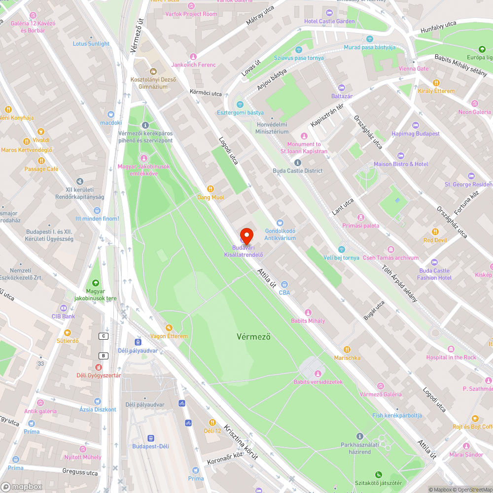 Parkolás határa bejelentés helye