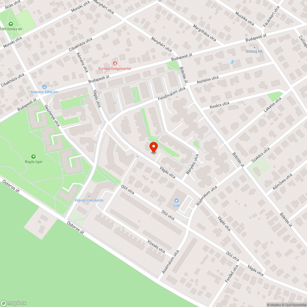 Elhagyott Reanault bejelentés helye