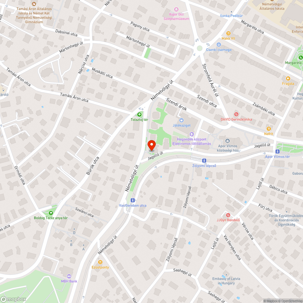 Németvölgyi út 78. fa takarja a közúti táblákat bejelentés helye