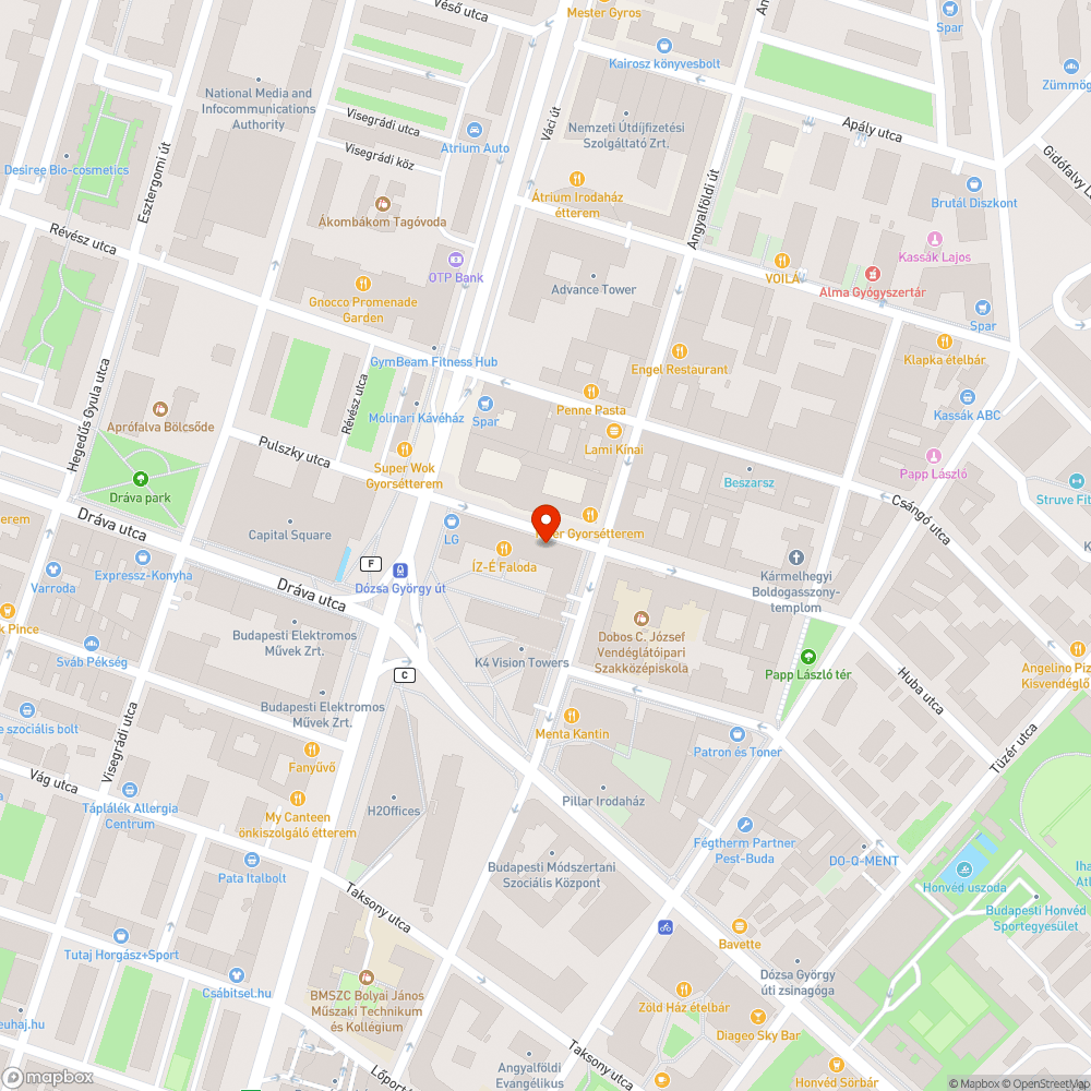 Gyorskötözős "megoldás" Huba utca bejelentés helye