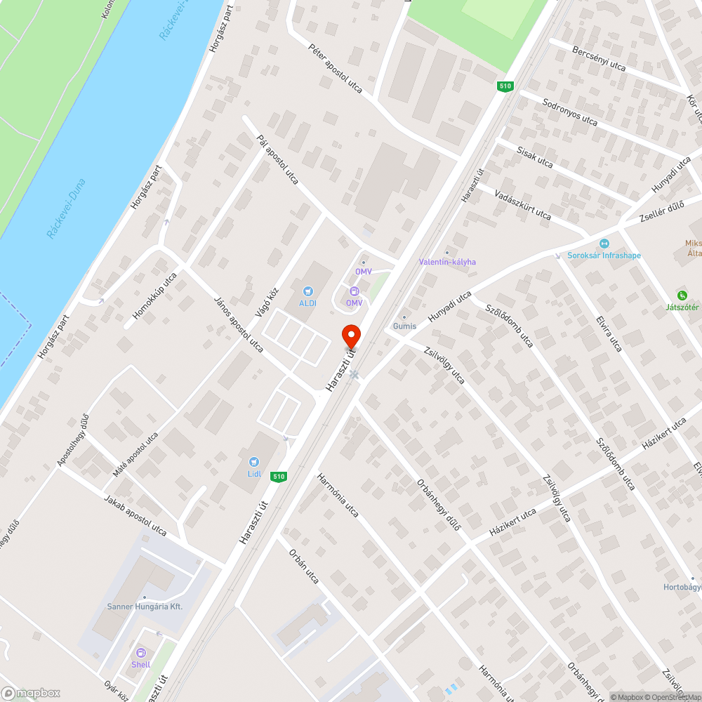 Lekopott gyalogátkelőhely bejelentés helye