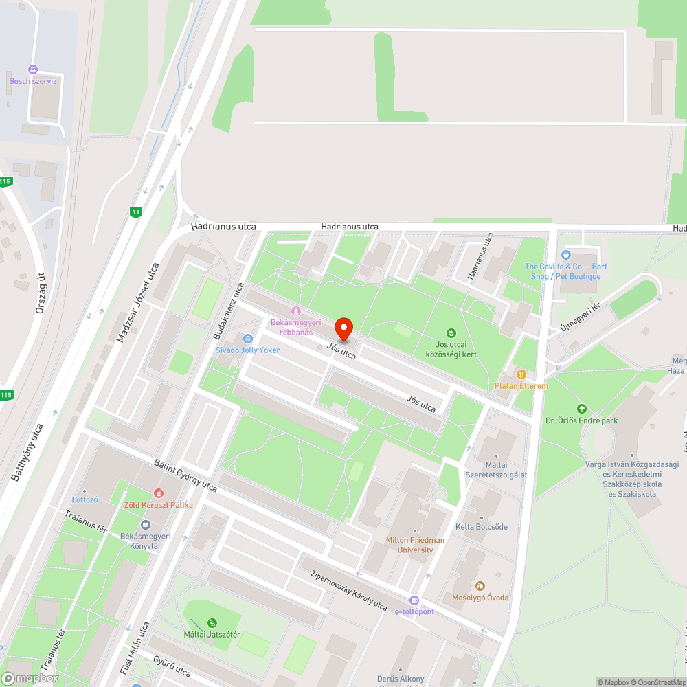 Leesett bejelentés helye