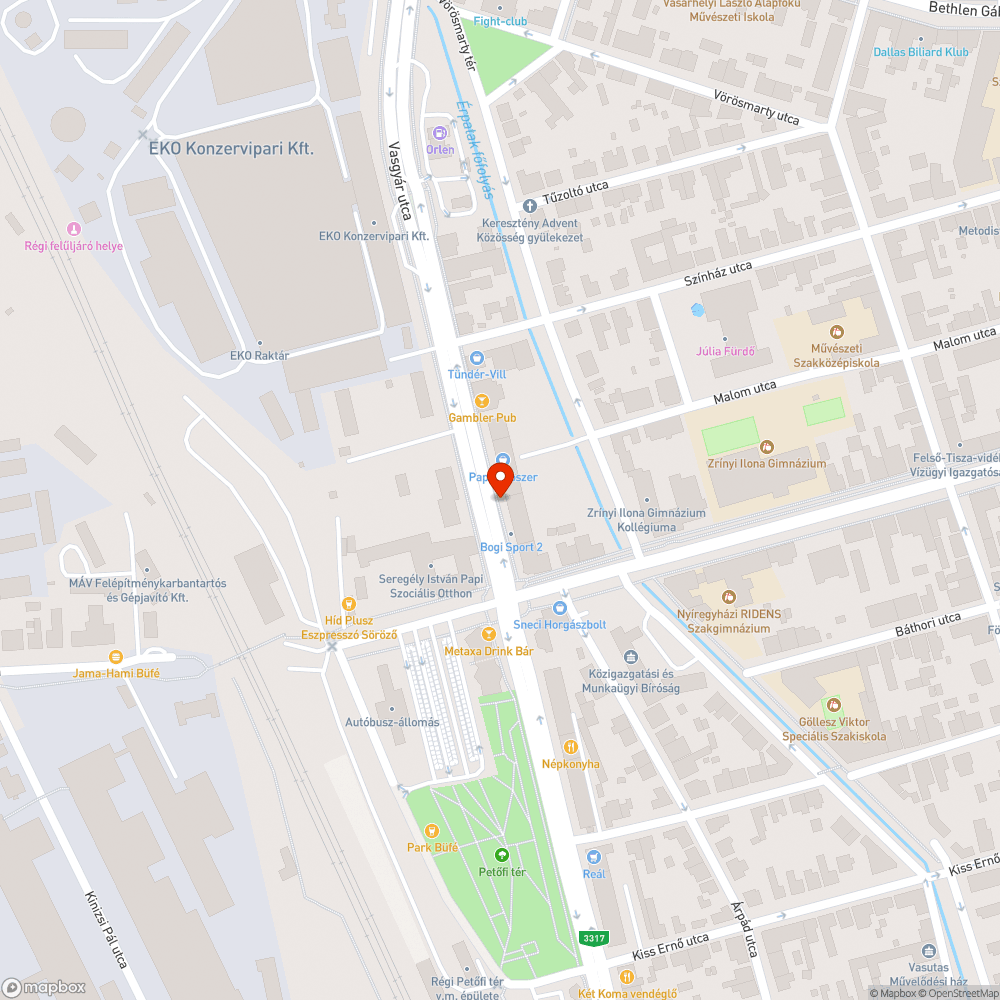 Járdán/zöldterületen parkolás bejelentés helye