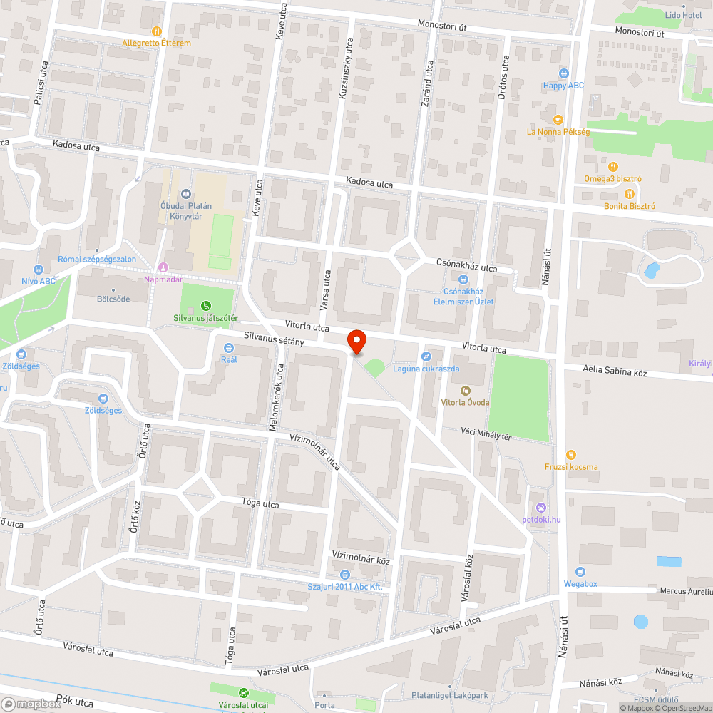 Kidöntött korlát bejelentés helye