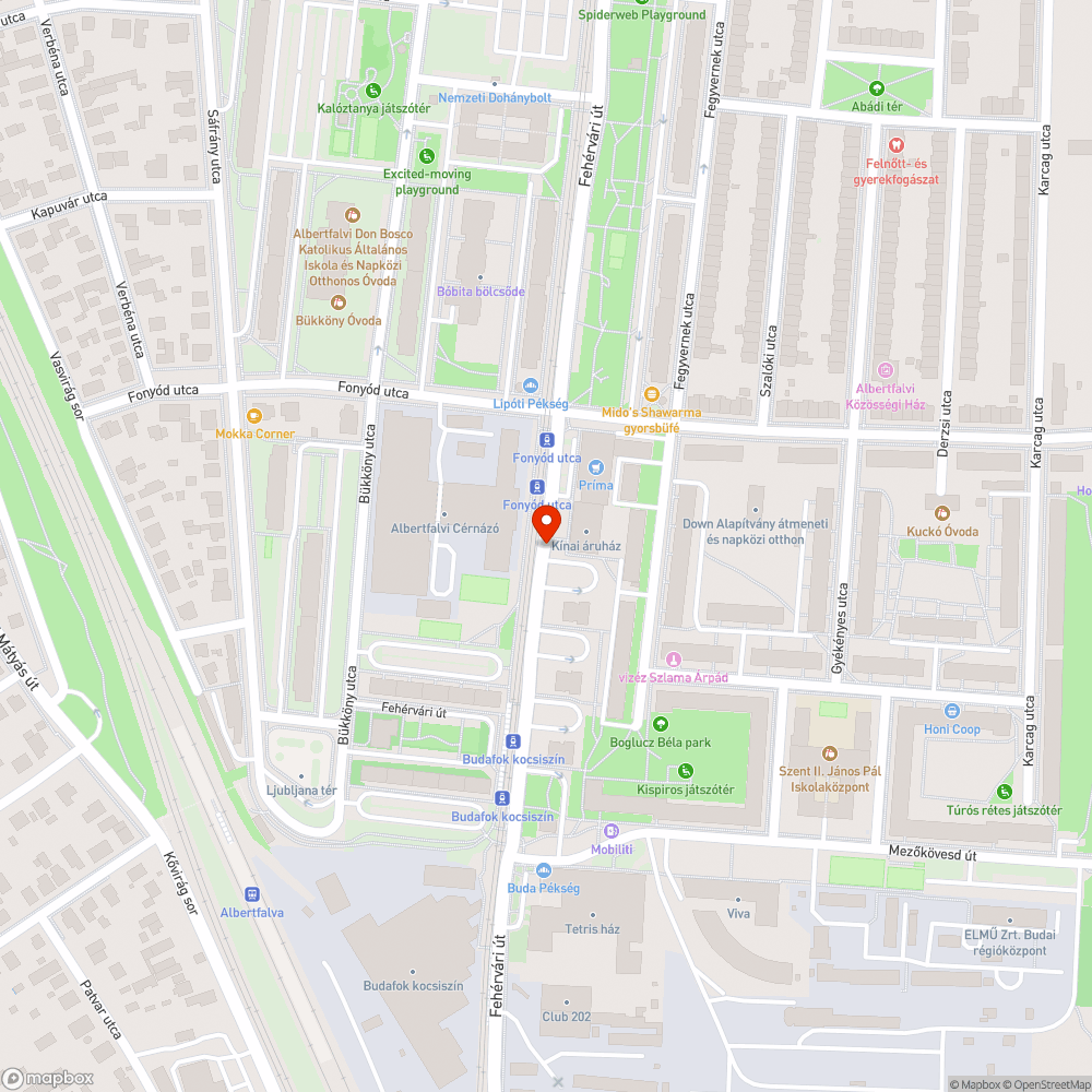 kiszáradt fa bejelentés helye