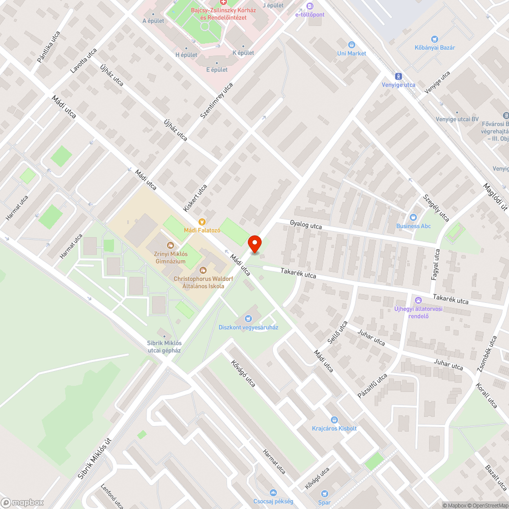 Szemetes zsákok bejelentés helye