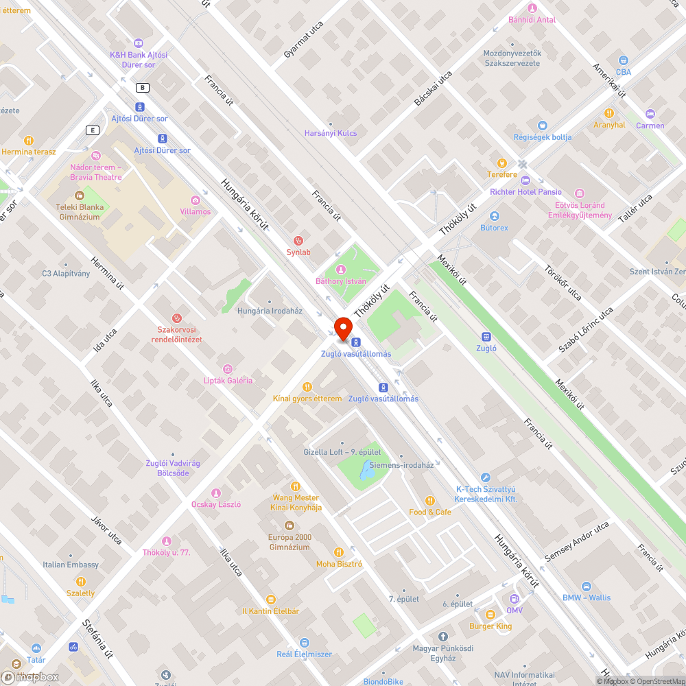 Szemetes terület bejelentés helye