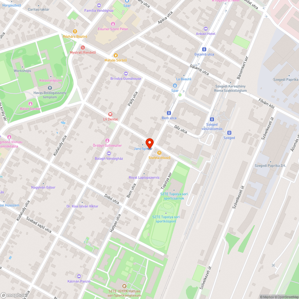 Nem látszódik a tábla bejelentés helye