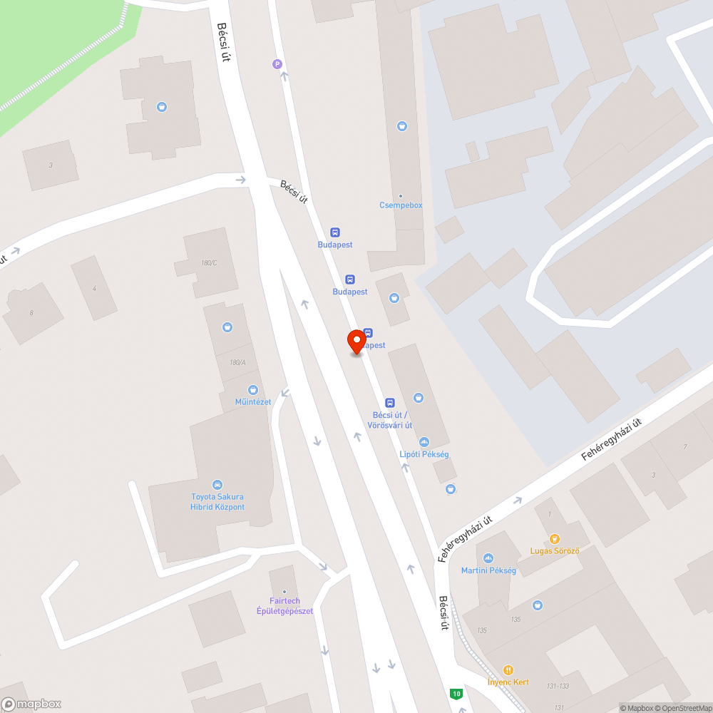 Koszos lefolyó bejelentés helye