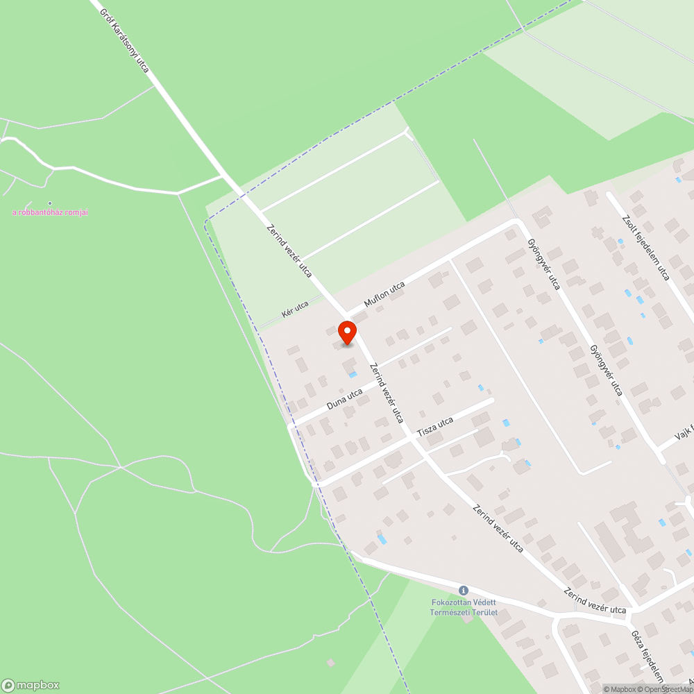 Csatornafedél méretű kátyú bejelentés helye