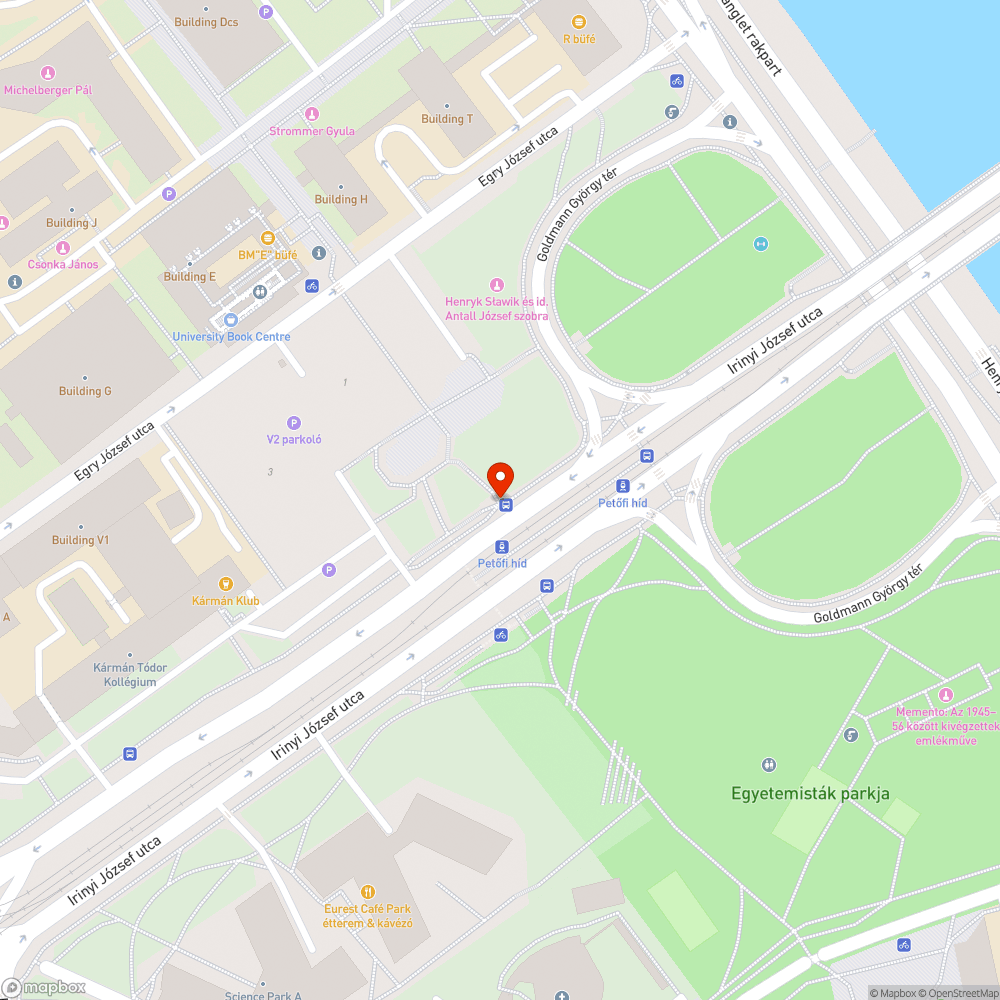 Graffitis megálló bejelentés helye