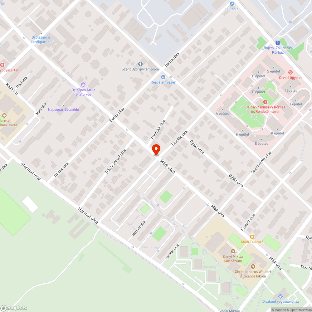 Balesetveszélyes kereszteződés bejelentés helye