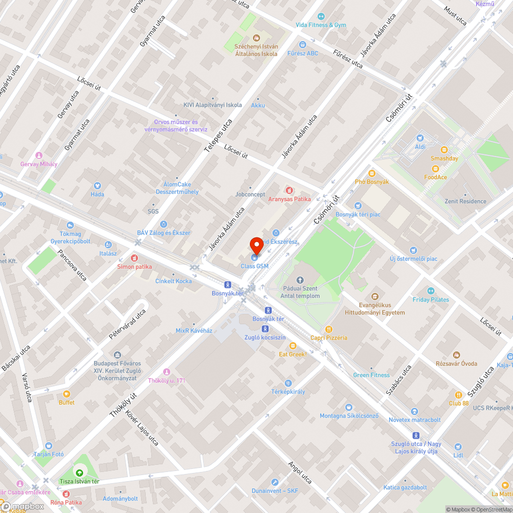 Kitört pollerek bejelentés helye