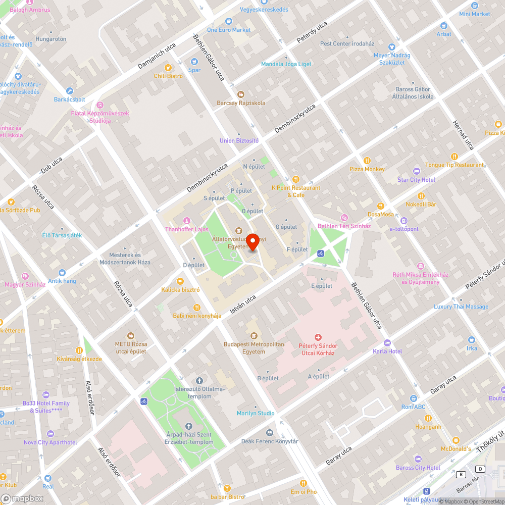 Bálványfák bejelentés helye