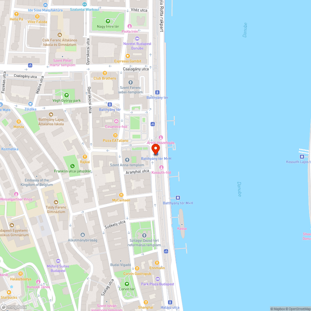 Vállalhatatlan állapotú aluljáró (fekália) bejelentés helye