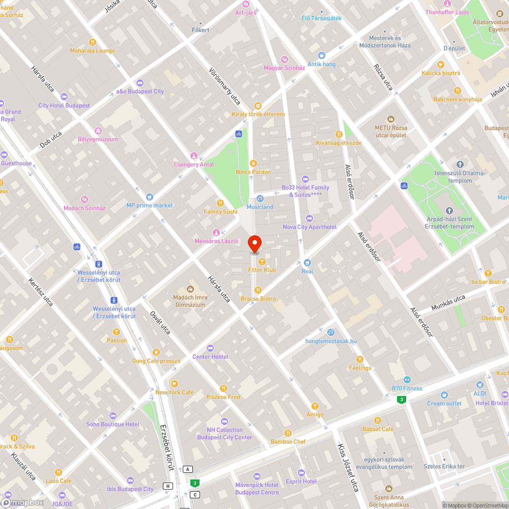 Kidőlt pad bejelentés helye