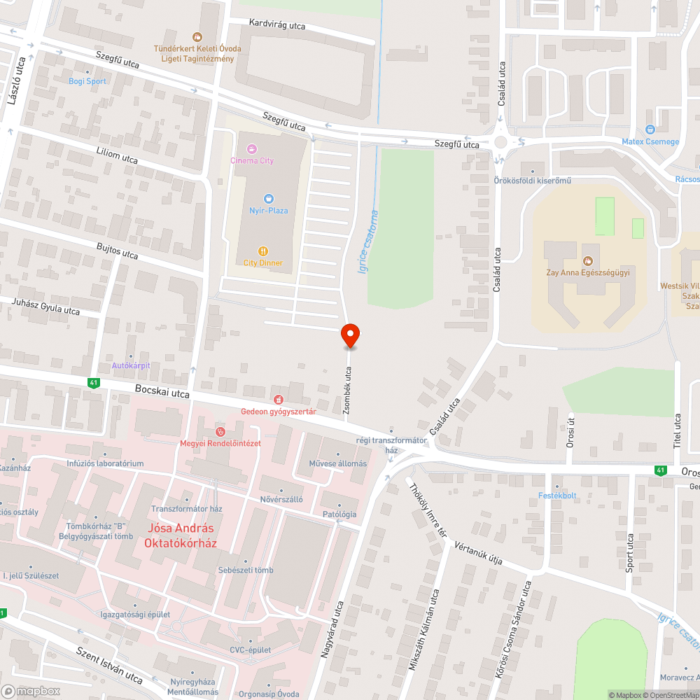 Szemetes környék bejelentés helye