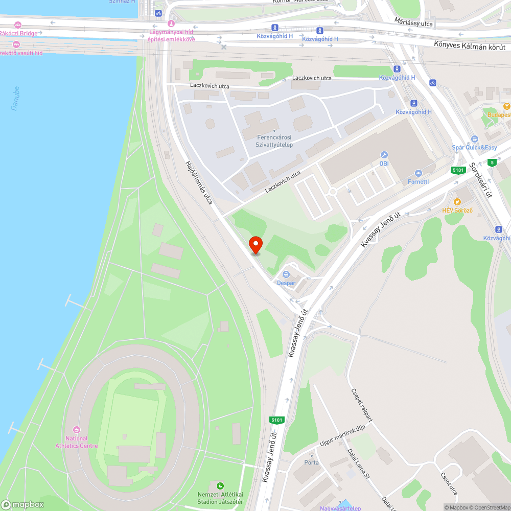 Veszélyes burkolat bejelentés helye