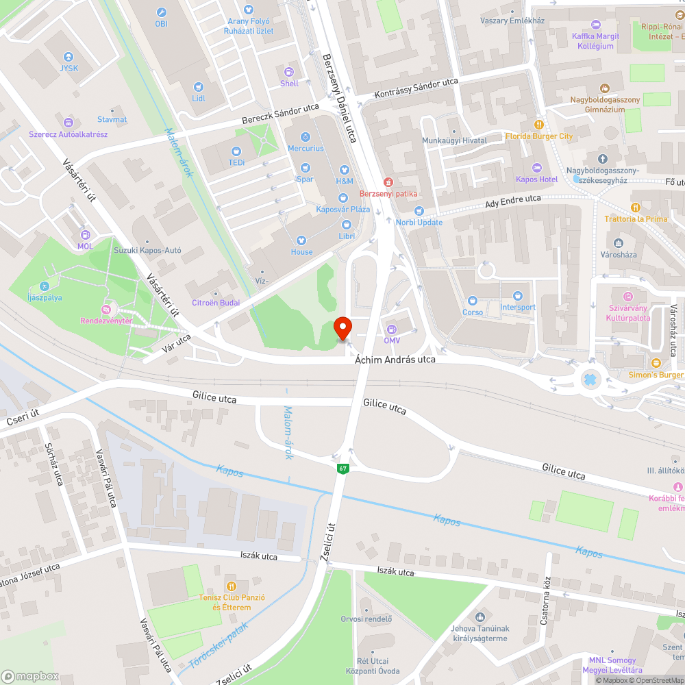 Behajló ágak bejelentés helye