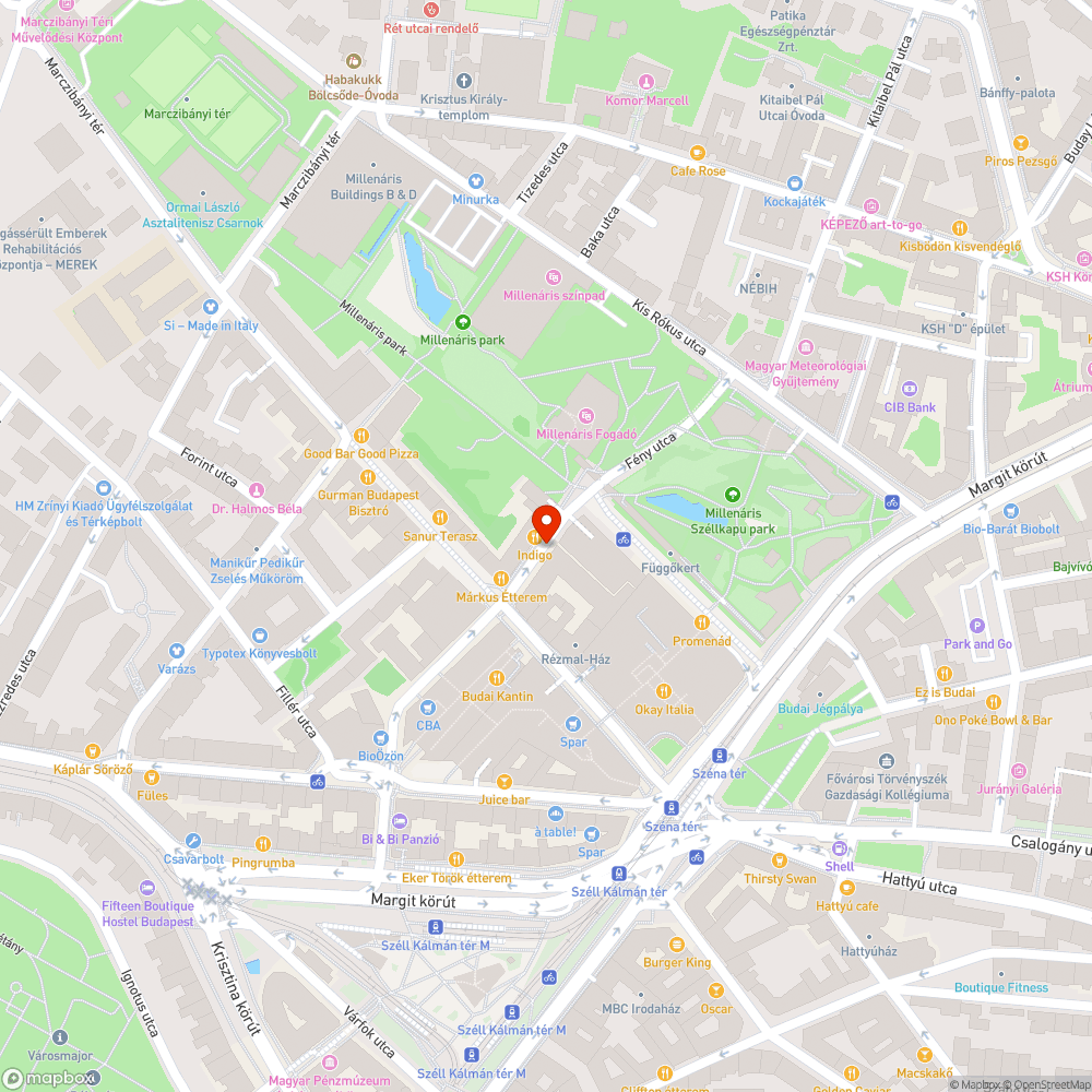 Szétesett szemetesek bejelentés helye